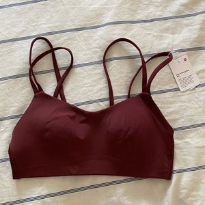 NWT Maroon like a cloud bra